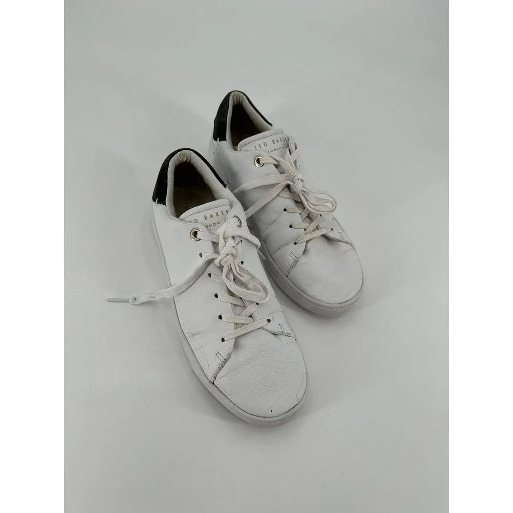 TED BAKER‎ LONDON KIMM II WOMEN'S 8.5 WHITE/BLACK